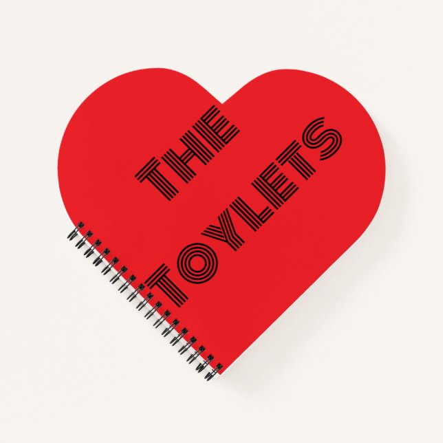Die Toiletten Notizbuch (Vorderseite)