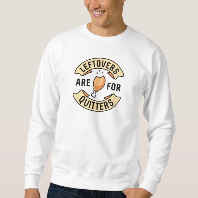 Die Toilettenspülung ist für Quittstellen Sweatshirt (Vorderseite)
