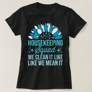 Die Toilettenspülung reinigen wir wie Hausreinigun T-Shirt