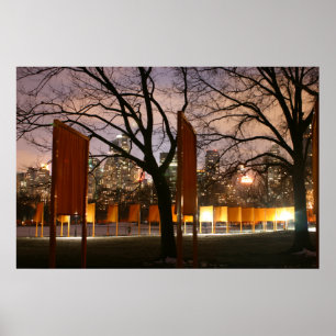 Die Tore, NYC, im Februar 2005 Poster