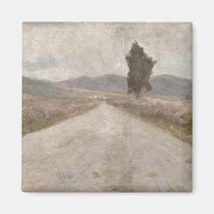 Die toskanische Straße, c.1899 (Brett) Magnet