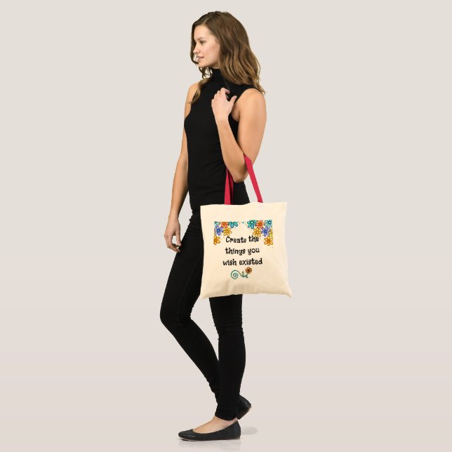 Die Tote-Tasche des Handwerks Tragetasche (Vorderseite (Model))