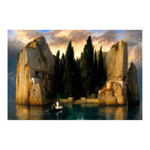 Die Toteninsel von Arnold Böcklin
