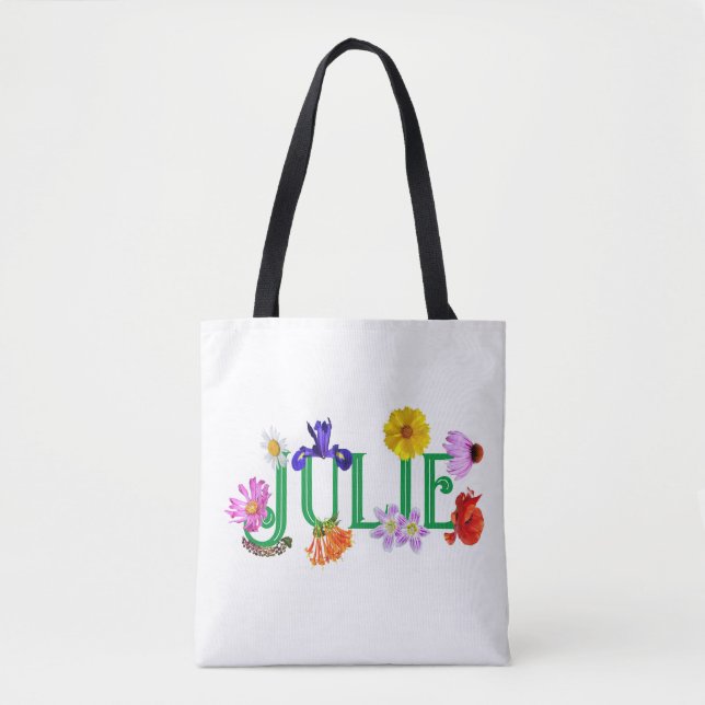 Die Totentasche der Wildblumen der Freundin Tasche (Vorderseite)