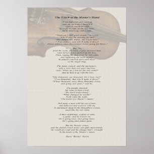 Die Touch der Hand des Meisters Poster
