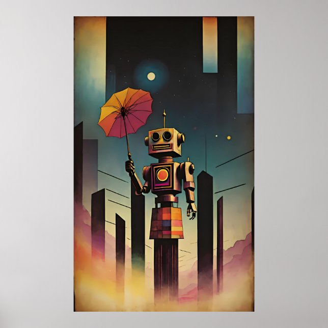 Die touristische Kunst - Ken Gage Surreal Art Poster (Vorne)