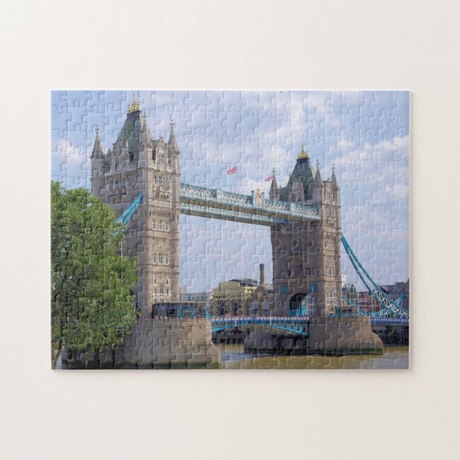Die Tower Bridge - London - 11x14 - 252 Stk. (Horizontal)