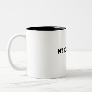"Die Tränen meines Exs" Motivation Trennung lustig Zweifarbige Tasse