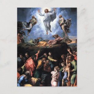 Die Transfiguration Fine Art Feiertagspostkarte