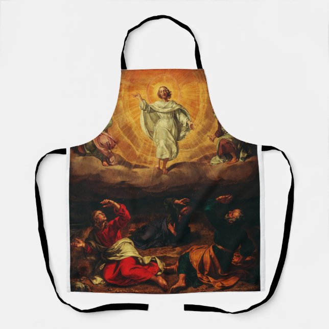 Die Transformation Jesu Christi Schürze (Vorderseite)