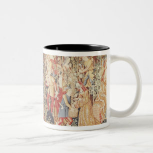 Die Trauben-Ernte, vom 'Seminar über die Banken Zweifarbige Tasse