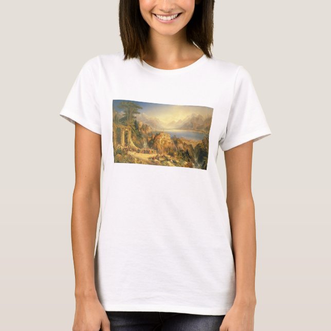 Die Traubenernte, der Orta-See, im Norden T-Shirt (Vorderseite)