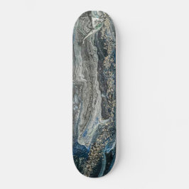 Die Träume der abstrakten Malerei des Ozeans 20 Skateboard