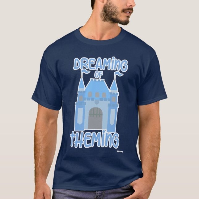 Die Träume des lustigen Themenparks Cartoon T-Shirt (Vorderseite)