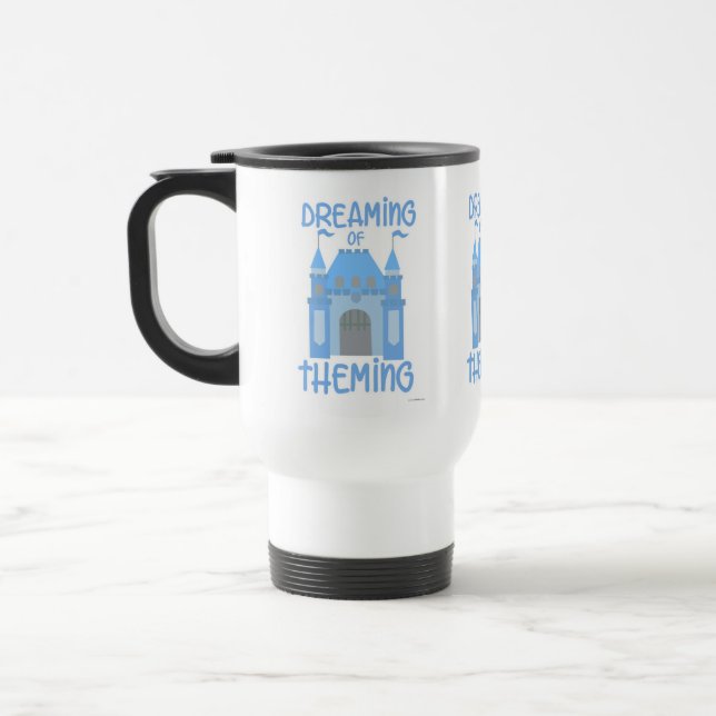 Die Träume von der Theming Tourist Park Slogan Reisebecher (Links)