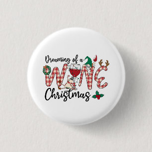 Die Träume von einem Weihnachtsfest Button