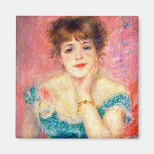 Die Träumerei von Pierre-Auguste Renoir Magnet