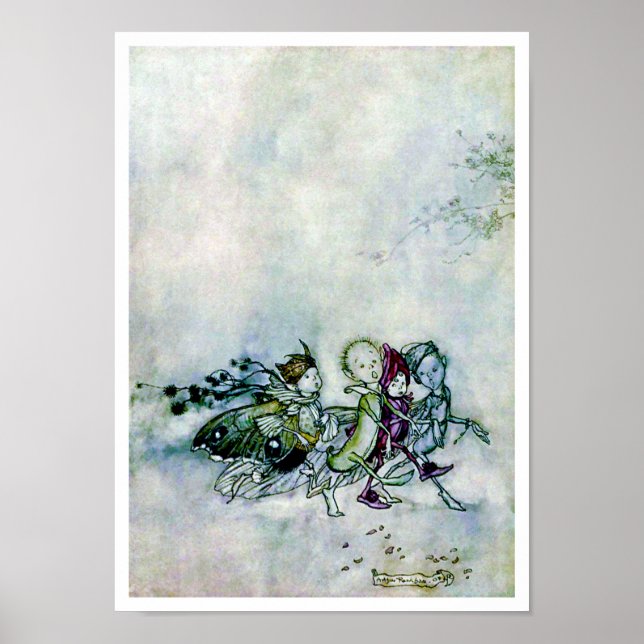 Die Traumfeerien der Sommernacht Poster (Vorne)