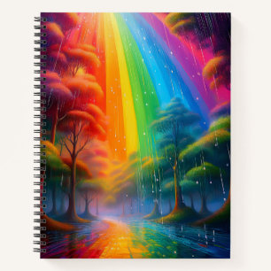 Die Traumlandschaft im WaldNotebook Notizbuch