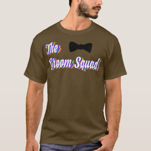 Die Trauzeuge des Groomplätzes geben Bachelor Part T-Shirt