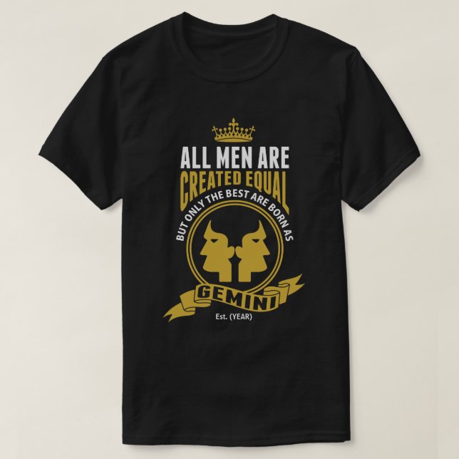 Die Trauzeugen sind als Zwillinge geboren T-Shirt (Design vorne)