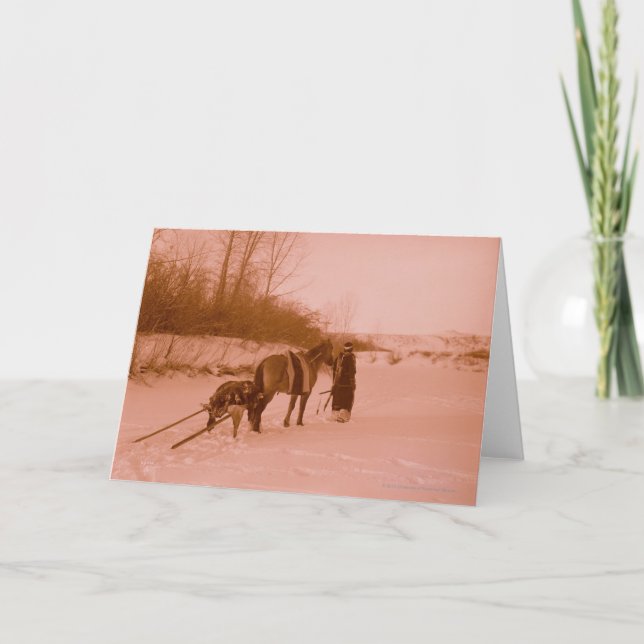 Die Travois Karte (Vorderseite)