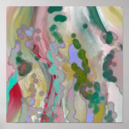 Die trendige Dekoration der Abstrakten Kunst