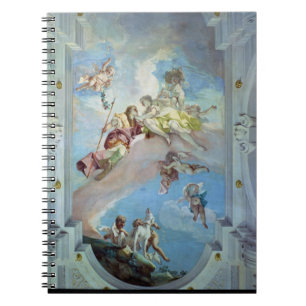 Die Trennung von Venus von Adonis, 1707-08 Notizblock