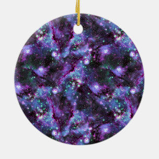 Die Triangulum-Galaxie ist eine Spiralgalaxie Keramik Ornament