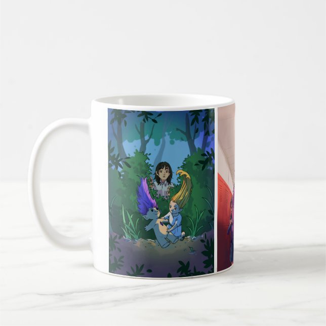 Die Trilogie-Tasse der Trollserie Kaffeetasse (Links)