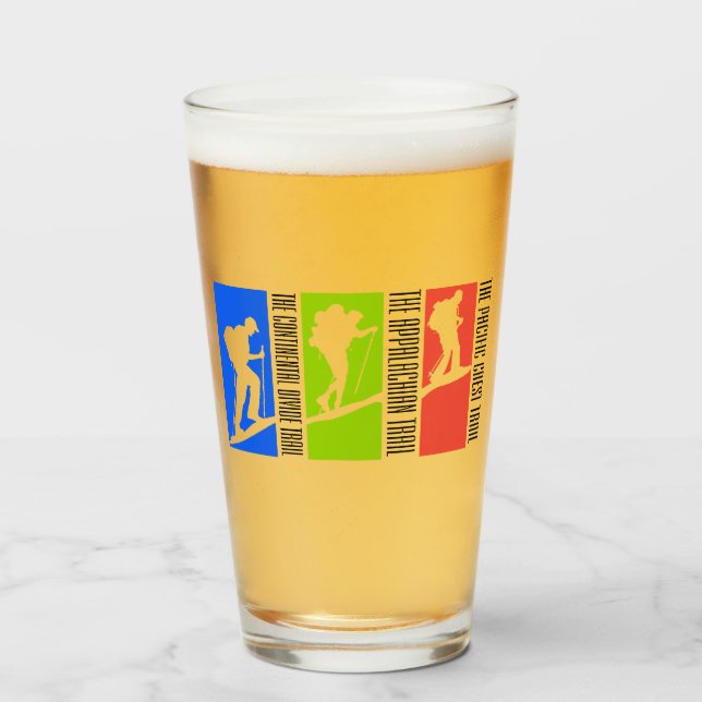 Die Triple Crown des Hiking Glass Glas (Vorne (Gefüllt))