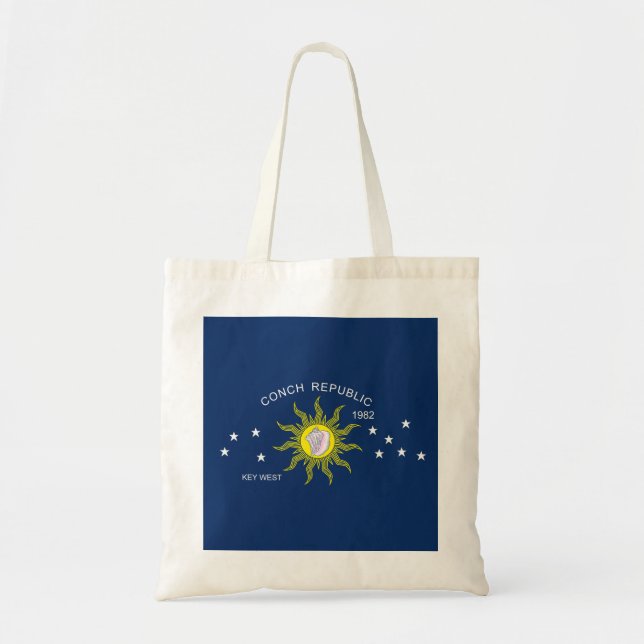Die Tritonshorn-Republik-Flagge Tragetasche (Vorne)