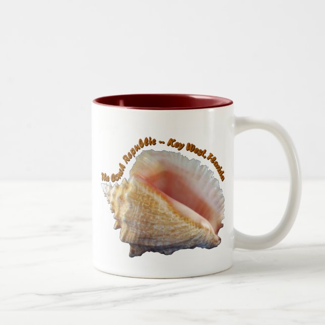 Die Tritonshorn-Republik Zweifarbige Tasse (Rechts)