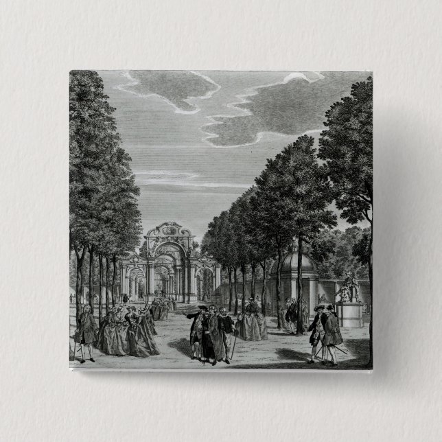 Die Triumphbogen, Handels Statue im Süden Button (Vorderseite)