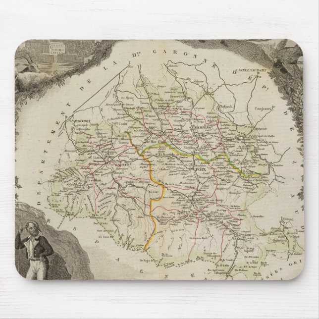 Die Trockenheit Mousepad (Vorne)