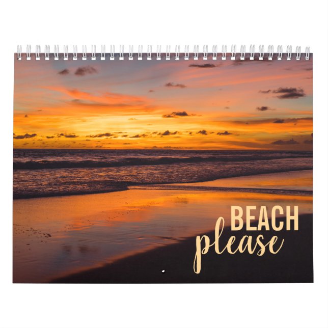 Die tropische Oase am Strand Kalender (Titelbild)