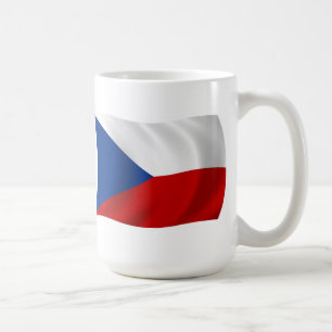 Die Tschechische Republik Flagge Tasse