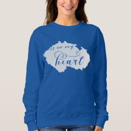 Die Tschechische Republik liegt in meinem Herzen Sweatshirt