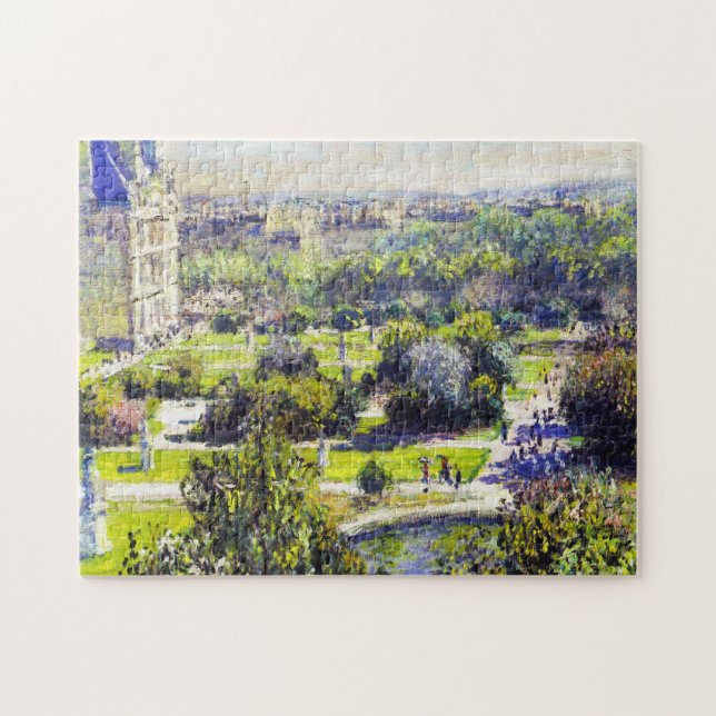 Die Tuileries Studie Claude Monet (Horizontal)