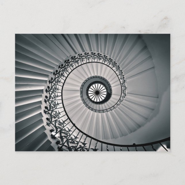 Die Tulip-Treppe, Greenwich, London Postkarte (Vorderseite)