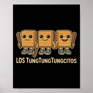 Die Tungtungtungcitos italienische Gehirnverrottun Poster