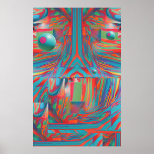 Die Tür ist offen - Ken Gage Surreal Art Poster