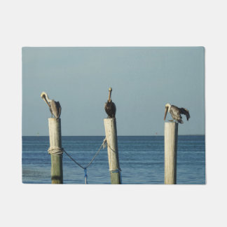 Die Tür-Matte des Pelikans Fußmatte