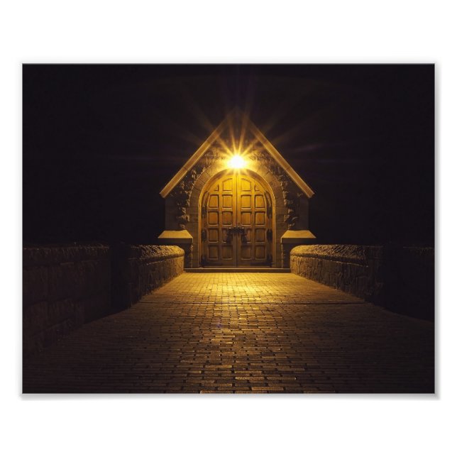 Die Tür zum...... Fotodruck (Vorne)