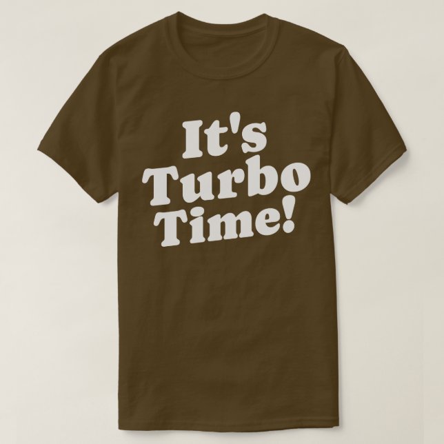 Die Turbo-Zeit T-Shirt (Design vorne)