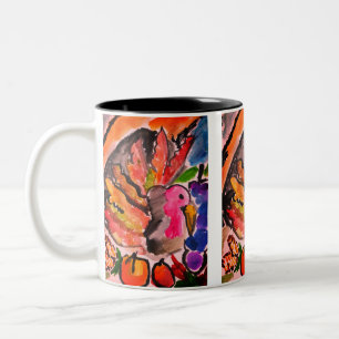 Die Türkei dankt der Freude Zweifarbige Tasse