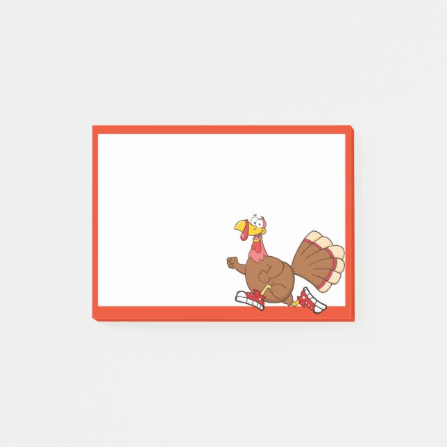 Die Türkei, die für ihr Leben kandidiert Post-it Klebezettel (Vorderseite)