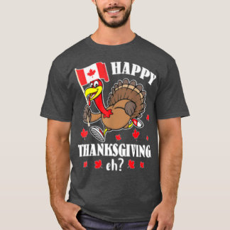 Die Türkei, die mit der kanadischen Flagge läuft,  T-Shirt