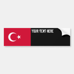 Die Türkei-Flagge Autoaufkleber