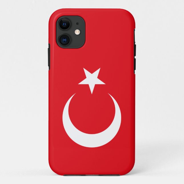 Die Türkei-Flagge iphone 5 Fall Case-Mate iPhone Hülle (Rückseite)